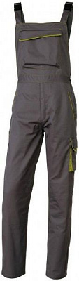Полукомбинезон рабочий Delta plus Panostyle   р. XXXL M6SALGR3X серый с зеленым