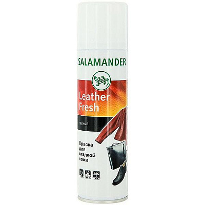 Фарба Salamander Leather Fresh чорна 250 мл