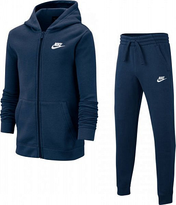 Спортивный костюм Nike B NSW TRK SUIT CORE BF BV3634-410 р. XL темно-синий