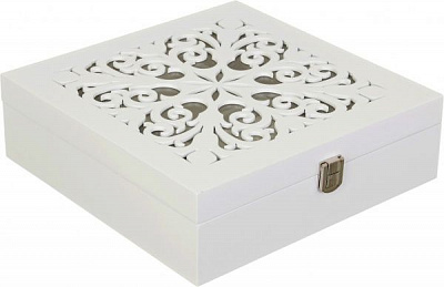 Шкатулка для украшений Сетка 23х7х23,5 см
