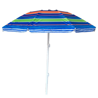 Пляжный зонтик Indigo с защитным покрытием D2 м синяя полоска