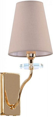 Бра Victoria Lighting Dominica/AP1 1x40 Вт E14 золото 