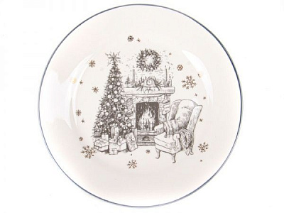 Блюдо сервировочное Новый год 21 см 358-976 Lefard 
