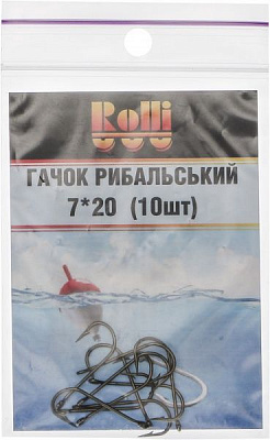 Гачок Rolli 7 х 20 10 шт.