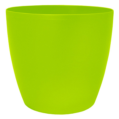 Кашпо пластиковое Алеана Матильда круглый 4,1л салатовый (113084) 