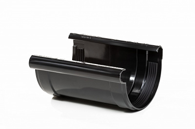 Муфта желоба PROFiL 130 мм черный 