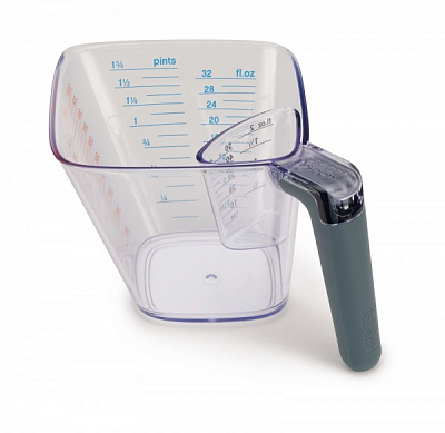 Стакан мерный Measuring Jug пластик прозрачный 2 шт. 1000938 Joseph Joseph
