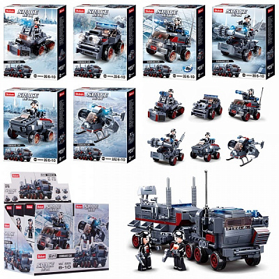 Конструктор Sluban Військовий транспорт M38-B0926