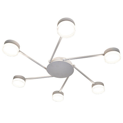 Люстра потолочная Victoria Lighting 6x12 Вт GX53 белый Best/PL6 white