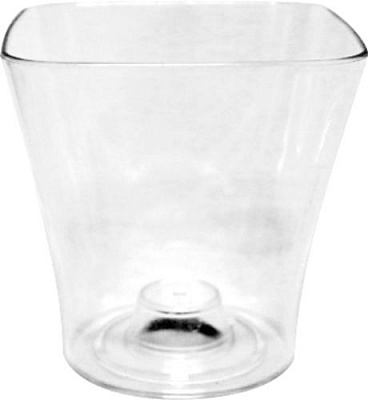 Кашпо для орхидей Орхидейница Orx15/1 круглый 1,5л прозрачный 