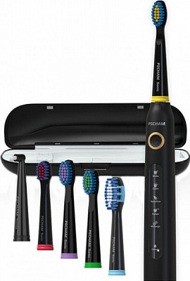 Електрична зубна щітка Pecham Black Travel (0290119080103)