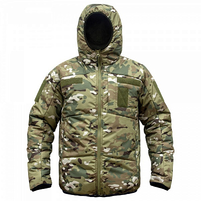 Куртка Expert ® тактична зимова з каптуром на підкладці, р.XL multicam