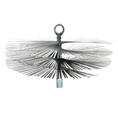 Йорж для чищення димоходу з різьбленням 175 мм