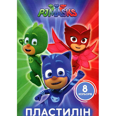 Пластилін PJ Masks 8 кольорів 120468 Перо