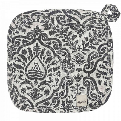 Прихватка Perla Вензель 20x20 см графіт La Nuit