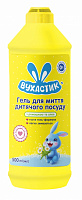 Засіб для ручного миття посуду ВУХАСТИК з алое та ромашкою 0,5л