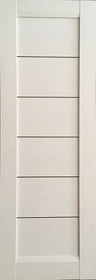 Дверное полотно Реликт Арте Лайн 10 черное стекло ПО 900 мм крем лакобель 