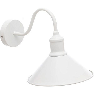 Бра Геотон НББ 01-60-532 Лофт-22Б 1x60 Вт E27 белый 47587 