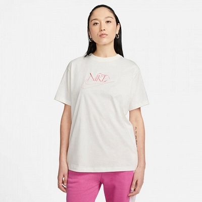 Футболка Nike W NSW TEE OC 2 BF FB8203-133 р.XL бежевий