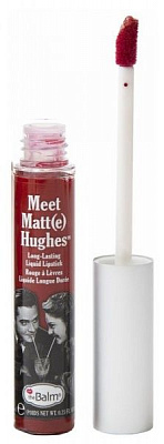 Помада жидкая матовая theBalm Meet Matte Hughes Loyal Deep Red 7,4 мл