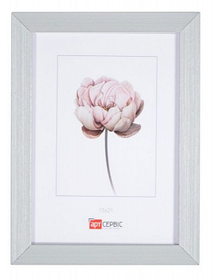 Рамка для фото Арт-Сервіс ЭА-01639 15x21 см светло-серый 