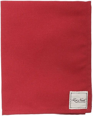 Серветка La Nuit Вінтаж однотонна 35x45 см червоний