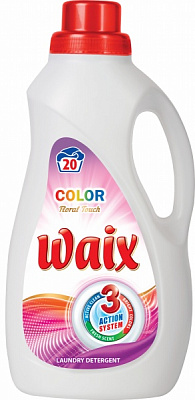 Гель для машинной и ручной стирки WAIX Colors Floral Touch 1,2 л 