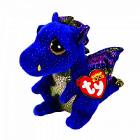 Мягкая игрушка TY Beanie Boo's Дракон SAFFIRE 15 см разноцветный 36879