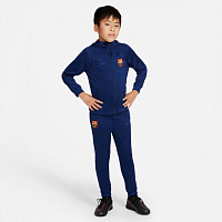 Спортивний костюм Nike FCB LKNK DF STRK HDTRKSUIT KKS DH7803-492 р. XL темно-синій