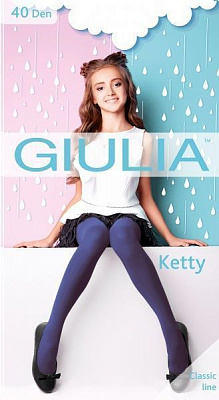 Колготки детские Giulia KETTY 40 р.152-158 dark blue 