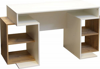 Стіл письмовий СП-7 білий дуб Тахо