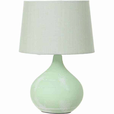 Настільна лампа декоративна Accento lighting ALT-T-D4350GR 1x40 Вт E14 зелений