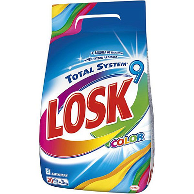 Стиральный порошок Losk Color 3 кг