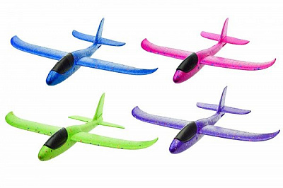 Самолет запускалка FL1948, 4 цвета в ассортименте
