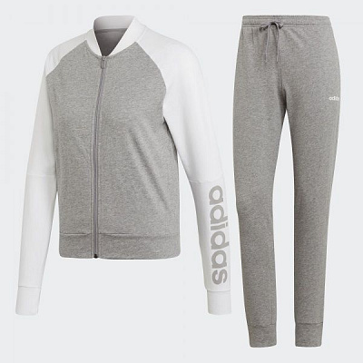 Спортивний костюм Adidas WTS NEW CO MARK EI0756 р. M сірий