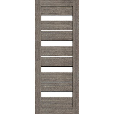 Дверне полотно ОМіС Мілано ПО 90 см мокко зі склом