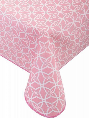 Скатерть Ginestra клён 140x180 см розовый Gemitex 