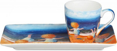 Набор для кофе Ранняя гимнастика Lefard 2 предмета 924-195 Gapchinska