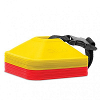 Набор фишек для тренировок SKLZ р. OS красный/желтый SC-AMC999-020-01 Mini cones