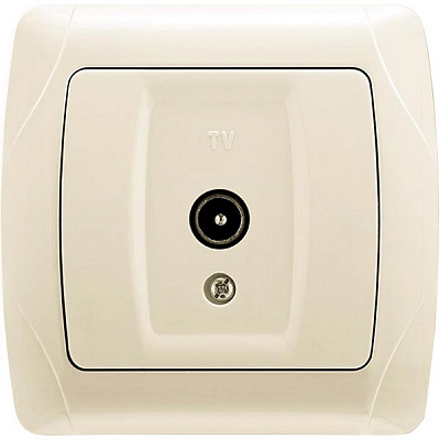 Розетка Viko Carmen 25.08.0080 кремова