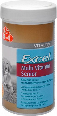 Витамины 8 in 1 Excel Multi Vit-Senior 70 шт.