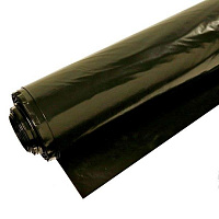 Пленка полиэтиленовая InterRais 1,5x50 м черный 150 мкм рукав