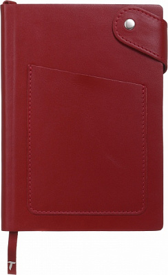 Щоденник недатований Смарт червоний ТЕКО A5 Е 510-12.62-306860