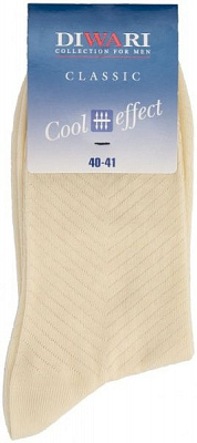 Носки Diwari CLASSIC СЕ 010 р. 25 бежевый 