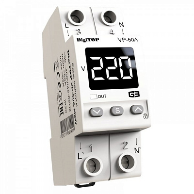 Реле напруги DigiTOP VP-50A M2W