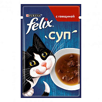Корм для котів Felix Soup з яловичиною 48 г