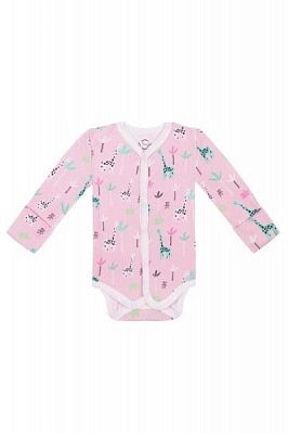 Боді для дівчинки р.56 рожевий