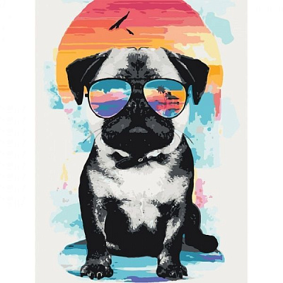 Картина по номерам Летними вечерами Идейка 