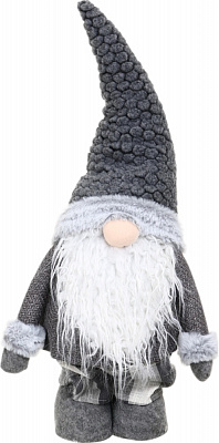 Декорація новорічна Гномик лісовий що стоїть 22х97 см в асортименті AG23106AB