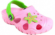 Сабо для девочки Jose Amorales р.34 розовый с салатовым (117082) 